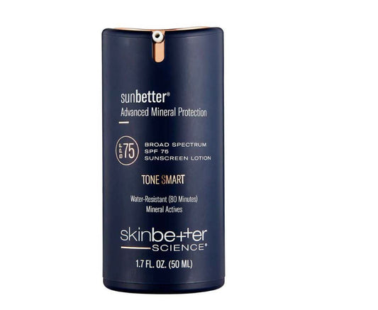 SkinBetter Science Sunbetter TONE SMART SPF 75 Sunscreen Lotion-Tinted